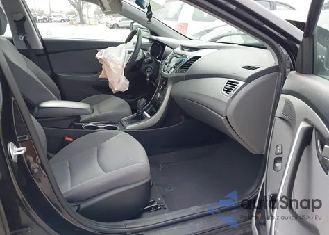 2014 Hyundai Elantra Se z USA, uszkodzony, nr VIN 5NPDH4AE0EH484614